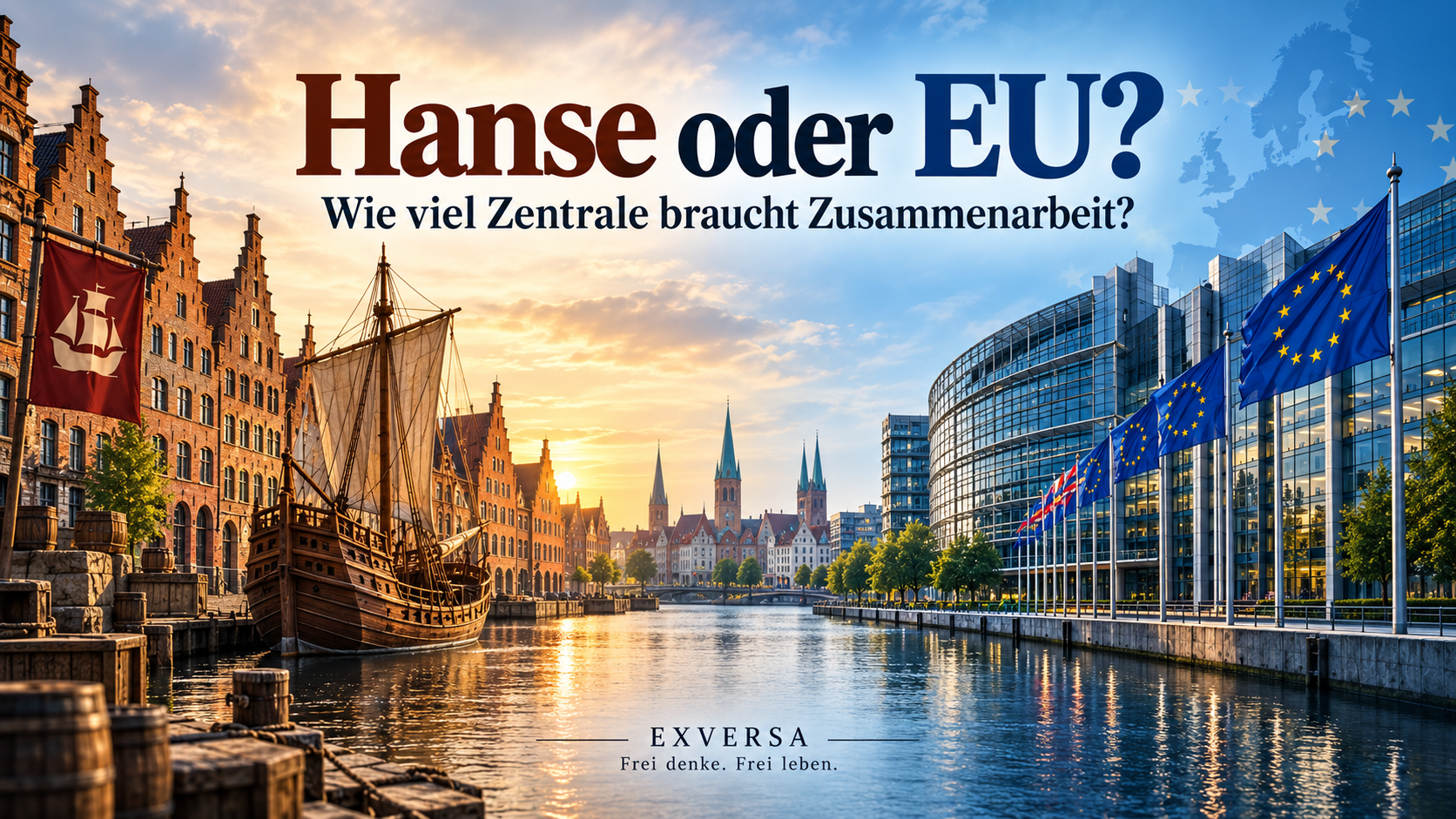 Hanse und Europäische Union im Vergleich – historische Handelsstadt und moderne EU-Institutionen