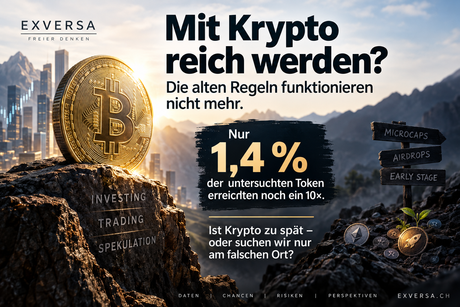 Bitcoin und Kryptowährungen zwischen Vermögensaufbau, Trading und Spekulation
